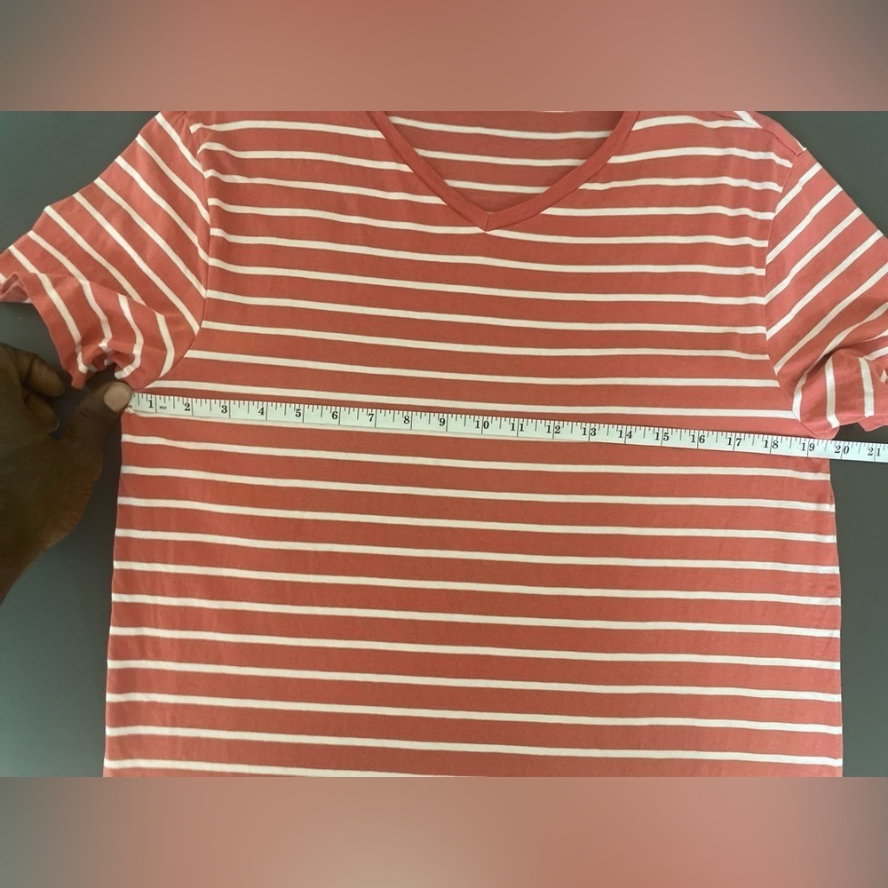 Polo by Ralph Lauren Red and White Short Sleeve Tee - Picture 6 of 11